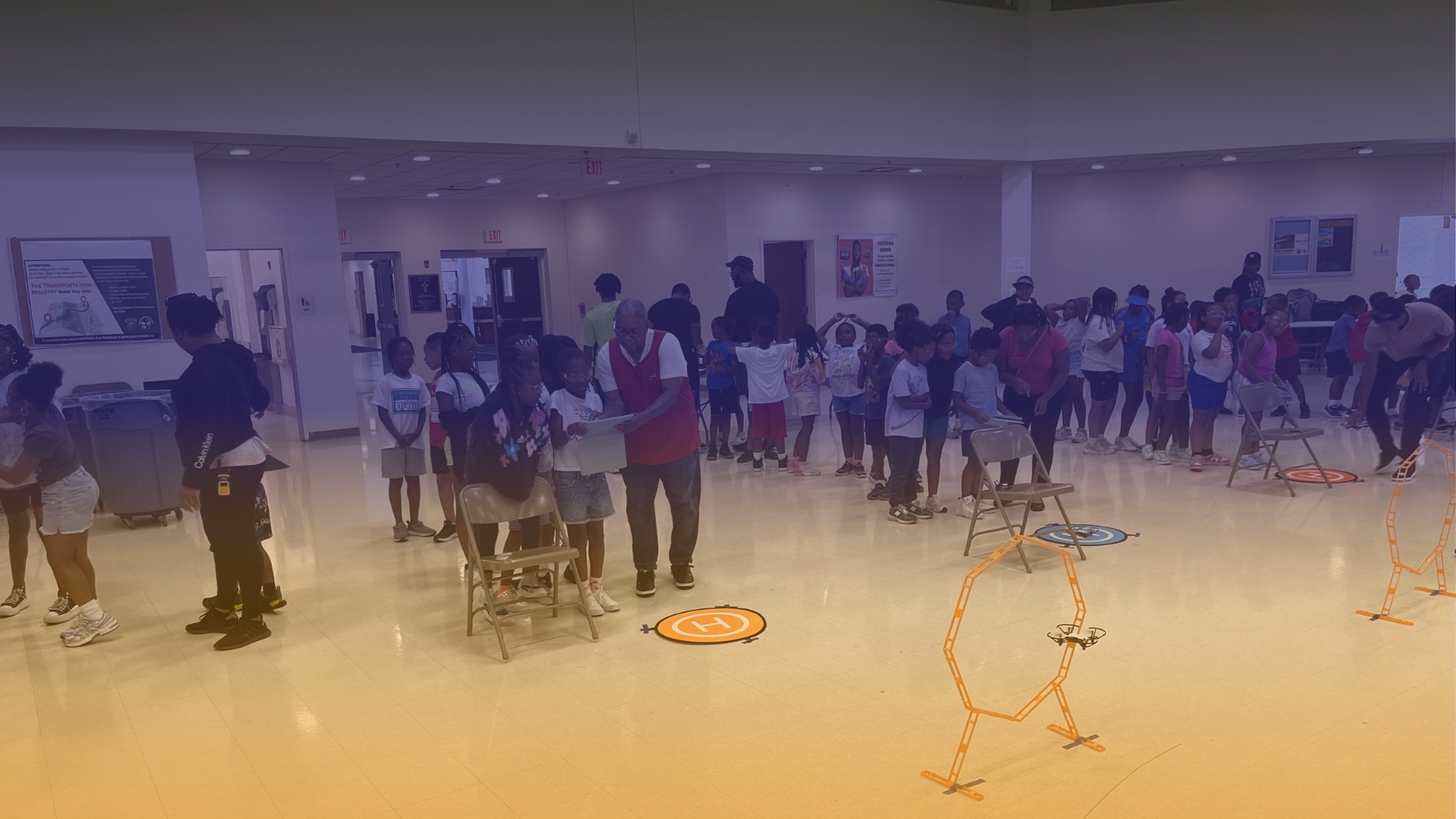 Camp Adonai STEM workshop” or “Camp Adonai community beautification project.